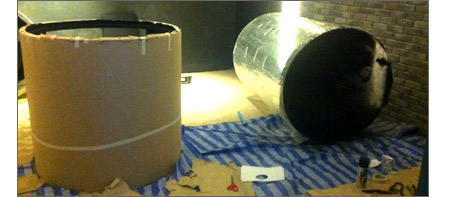 Jelly Fish Aquarium System During Installation