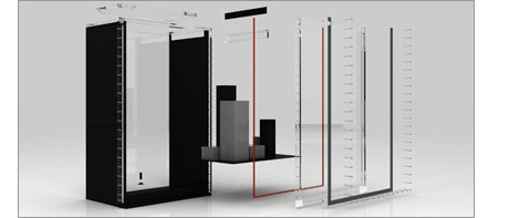 Acrylic aquarium door is offer up to the aquarium case.