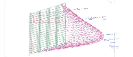 Acrylic Window tested using finite element software