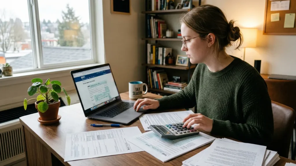 First-time federal tax filer using IRS resources in 2026