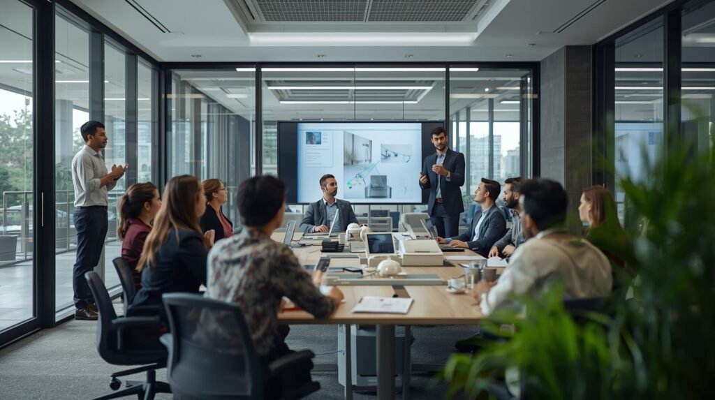 AI bootcamp training session at a U.S. bank