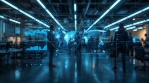 AI monitoring cybersecurity threats for small businesses