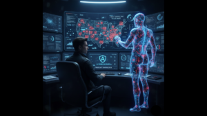 AI command center preventing phishing scams in the USA