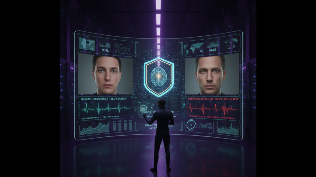 AI detecting deepfake voice and video fraud in the USA