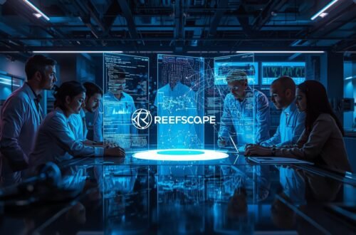 Reefscape branded AI dashboard helping a US real estate agent automate business tasks in 2026
