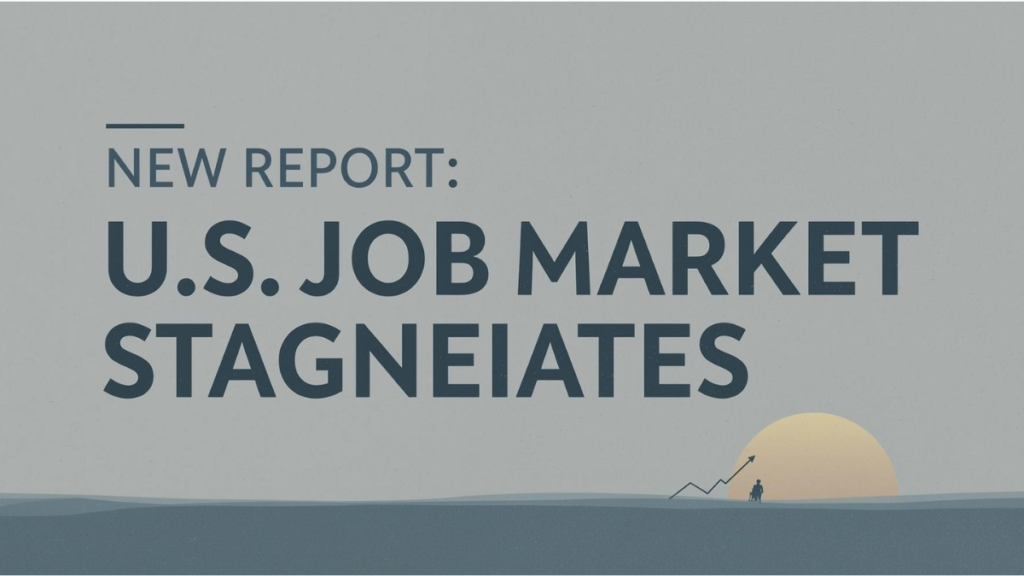 American professionals watching job market statistics amid AI and employment concerns in 2026