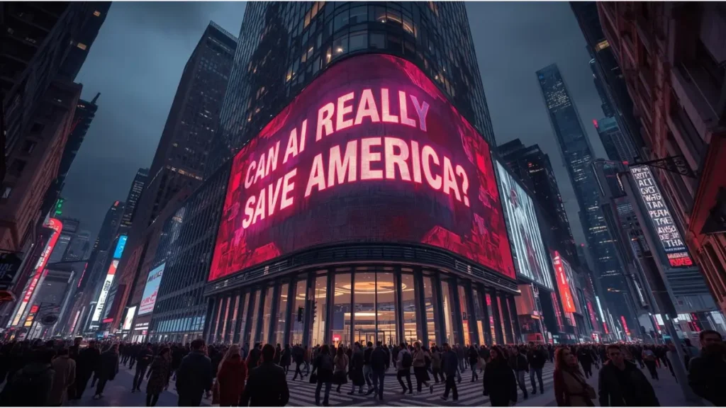 Can AI Save America