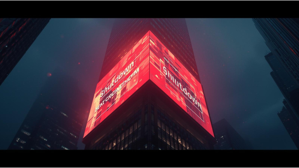 U.S. Capitol building with Government Shutdown 2026 headline graphic